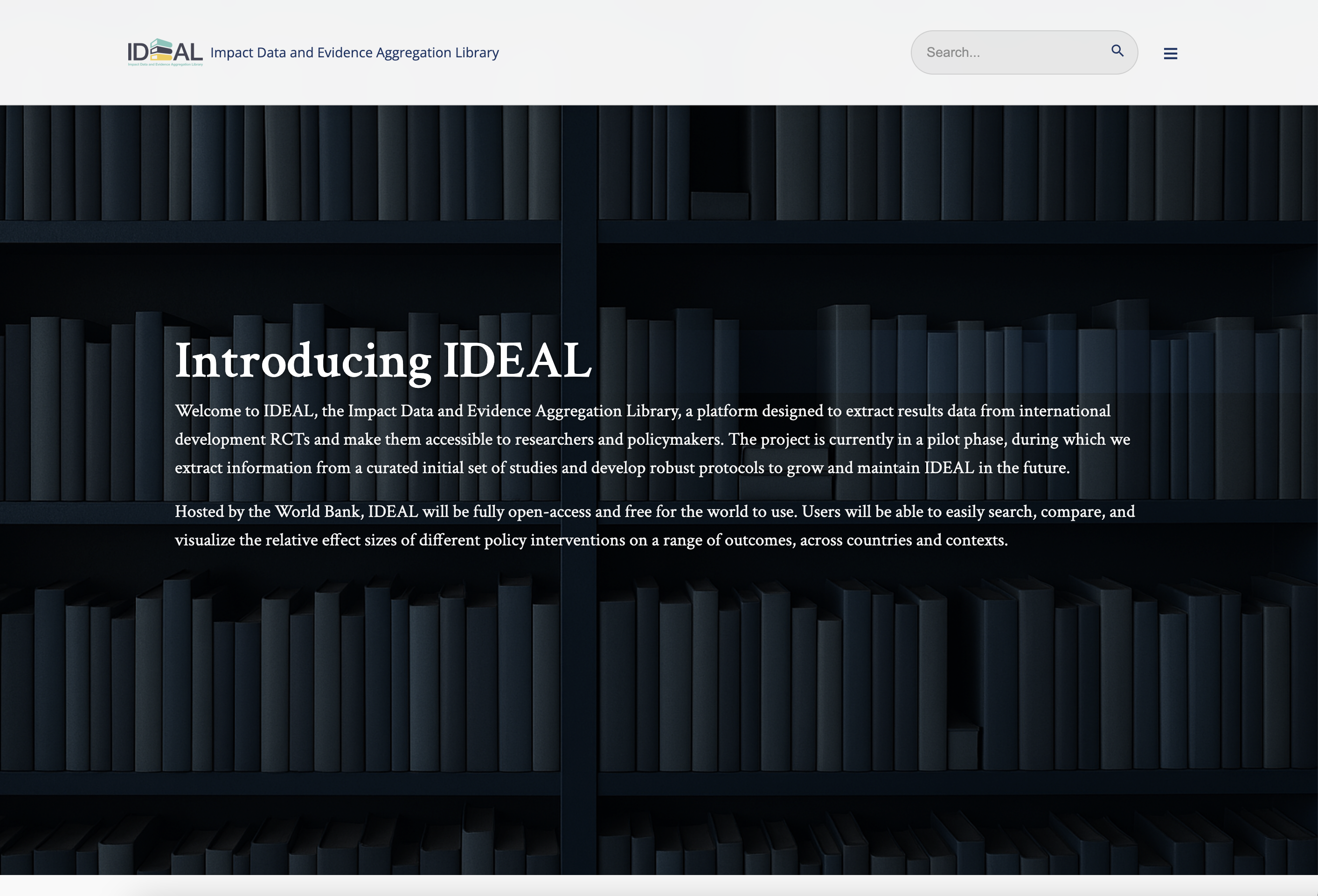 IDEAL project website